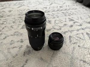 Nikon AF NIKKOR 70-210mm F4 & 35-70mm F/3.3-4.5 Zoom Lenses - Picture 1 of 14