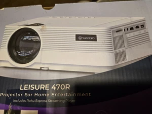 Vankyo Leisure 470R Mini Projector with Roku Express Streaming Player - Picture 1 of 4