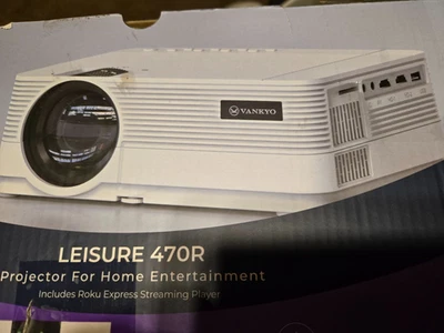 Vankyo Leisure 470R Mini Projector with Roku Express Streaming Player - Image 1 of 4