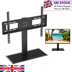 Supporto TV da Parete 32-55" con Supporto a Colonna Inclinazione Regolabile Supporto Girevole - Foto 1 di 13
