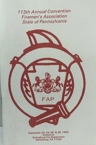1992 113a Convenzione annuale Firemen's Association Stato della Pennsylvania - Foto 1 di 6