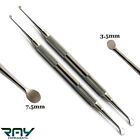 Dental Periosteal Curette Molt #4 Elevators 3.5mm/7.5mm Implant Double Ended
