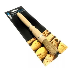 2x Chef Aid Pastry Brush Wooden Brush Natural Bristles Backing Multi-Purpose - Picture 1 of 2
