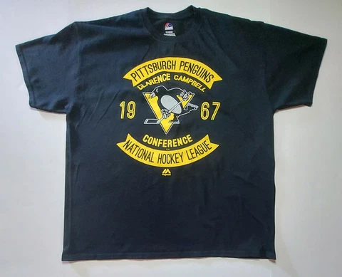 Majestic Pittsburgh Penguins Short Sleeve XL Tshirt Cover