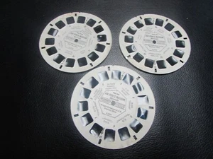 AIR FORCE MUSEUM - A.F.B. DAYTON OHIO - VIEW MASTER SET OF THREE REELS - Picture 1 of 3
