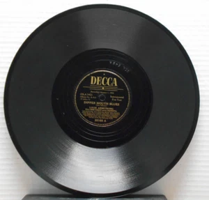 Dipper Mouth Blues/Save It Pretty Mama/Louis Armstrong (10",78 rpm,Decca, 25155) - Picture 1 of 2