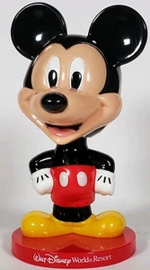 Vintage 2002 Walt Disney World Resort Mickey Mouse Bobblehead Kellogg Kebbler - Picture 1 of 6