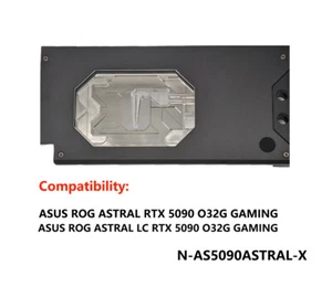 Granzon GPU Water Block For ASUS ROG ASTRAL RTX 5090 O32G GAMING Graphics Card - Photo 1/15