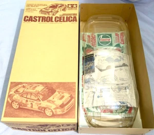 Rare TAMIYA 1/10 RC Castrol Celica Spare Body Set Unused From Japan - Picture 1 of 11