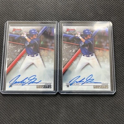 2018 bowman’s best Jordan Groshans auto (2)  - Image 1 of 2