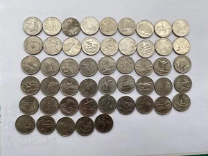 1999-2021  D Mint .COMPLETE 50 STATE QUARTERS SET. 50 different coins. - Picture 1 of 24