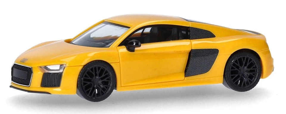 Audi R8 V10 Plus Jaune 1/87 Herpa