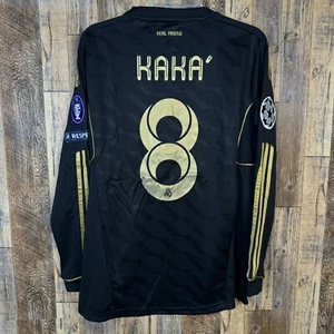 Real Madrid 2011-12 Away Long Sleeve Soccer Jersey Kaka #8 Adidas Men’s Sz M - Picture 1 of 11