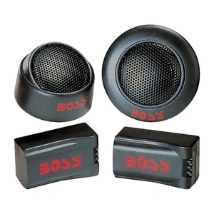BOSS AUDIO TW15 1"  125W RMS/250W PEAK TRIPLE MOUNT POLYIMIDE DOME TWEETERS NEW - Picture 1 of 1