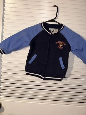 JAQUETA DE BEISEBOL INFANTIL SIMPLE BASIC 24 M VENDA US$ 1,00 - Imagem 1 de 4