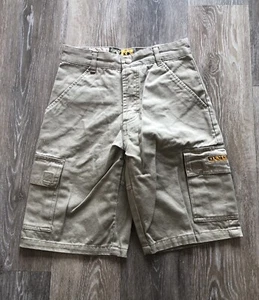 NEW VOLCOM 90’S CARGO SCOUT SNOW SKATEBOARD MX WAKEBOARD SURF SHORTS BOYS 23 - Picture 1 of 4