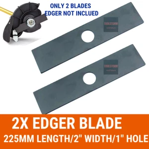 2X Lawn Grass Edger Blades Suits EGO POWER+ 56V COMMERCIAL 20CM EDGER EDX2000 - Picture 1 of 3