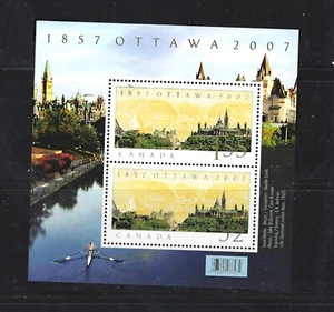 Canada 2007 Ottawa Souvenir Sheet  #2213 MNH - Picture 1 of 1