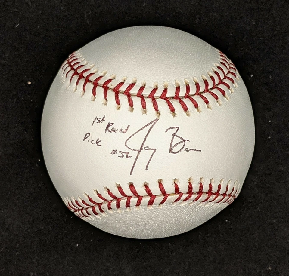 Jay BRUCE AUTO ROMLB Baseball REDS INDIANS METS MARINERS PSA/DNA ROOKIE YANKEES - Image 1 of 3