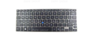 Toshiba Z30, P000586340 laptop Keyboard, US English, Black - Picture 1 of 1