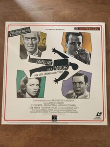"Anatomy Of A Murder" Laserdisc LD Extended Play - 1959 Jimmy Stewart - Picture 1 of 10