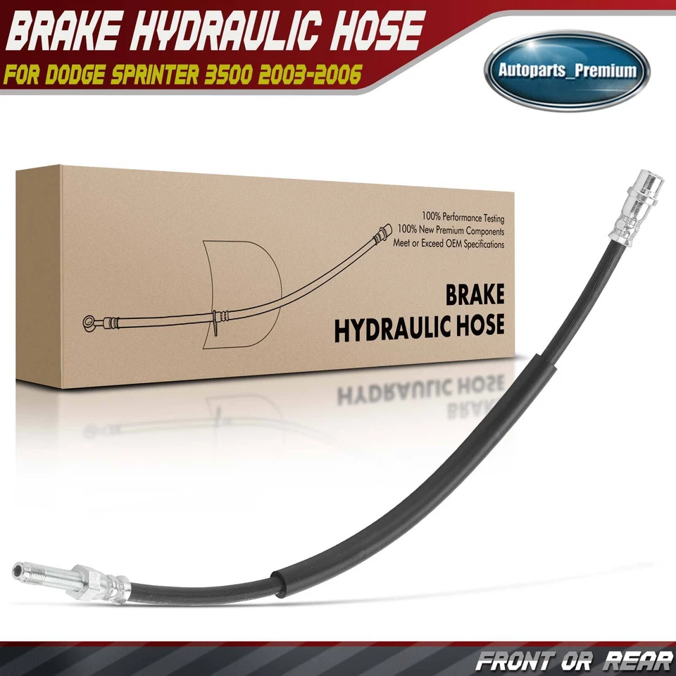 Manguera hidráulica de freno delantero o trasero para Dodge Sprinter 3500 03-06 Freightliner Foto 1 de 4