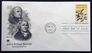 Scott 3314 FDC John William Bartram American Botanists PCS Cachet - Picture 1 of 3