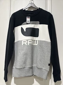 G-Star Raw Crewneck Men’s Sweatshirt S NWT $110 - Picture 1 of 3