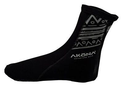 Akona 2mm Tall Sock Scuba Diving Snorkeling Boot Traction Grip Sole AKBT035