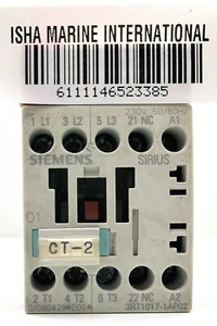 Siemens 3RT1017-1AP02 Power Contactor - Picture 1 of 9