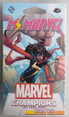 WIZKIDS MARVEL CHAMPIONS LCG EXPANSION BRAND NEW ~ MS MARVEL HERO PACK