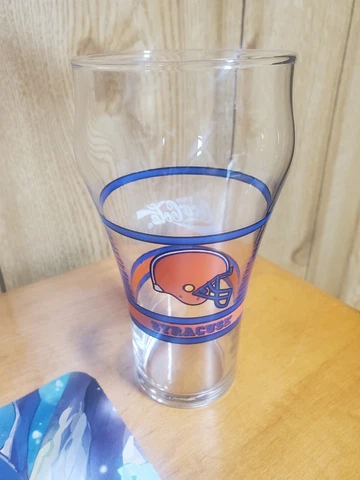 Vintage Syracuse University Football NCAA Coca Cola Glass Cover