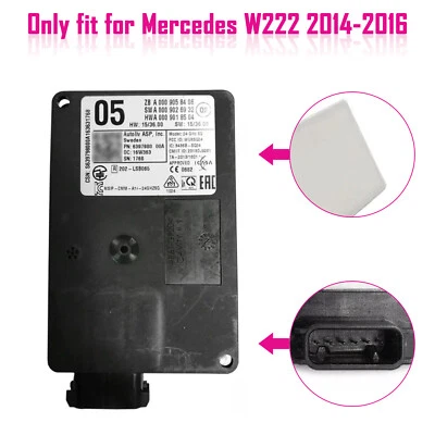 Front Radar Sensor Control Unit A0009058406 Pour Mercedes W222 2014-2016 - Image 1 of 4