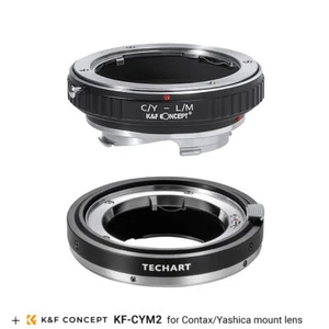 TECHART LM-EA9 MarkII adapter set - Contax/Yashica mount lens to Sony E camera - Picture 1 of 6