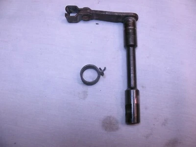 1995 HONDA XR250L XR 250 CLUTCH ACTUATOR SHAFT + RETURN SPRING - GOOD CABLE END - Image 1 of 4