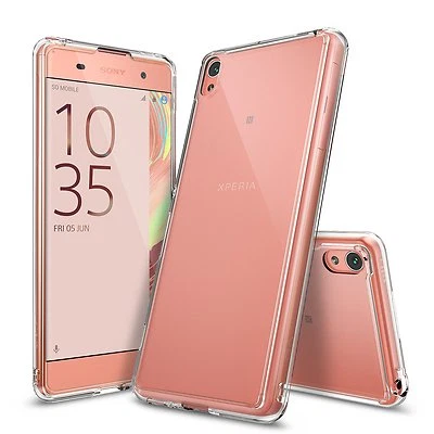 Funda protectora transparente a prueba de golpes para PC para Sony Xperia XA | Ringke [FUSION] Foto 1 de 4