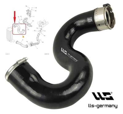 Turboschlauch Ladeluftschlauch für CITROEN C8 JUMPY 2.0 HDI 1440201480 0382 QG - Bild 1 von 4
