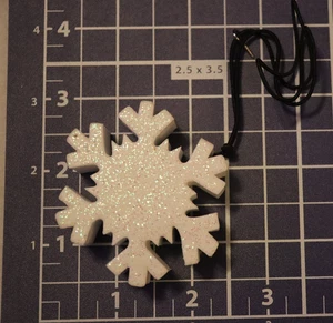 WINTER SNOWFLAKE SNOW FLAKE Car, Truck, Jeep Antenna Topper Auto RARE - Picture 1 of 3