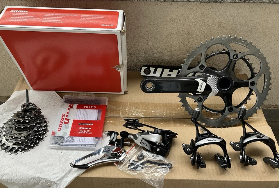 Gruppo Sram Rival 22 Semi Nuovo 11v - Immagine 1 di 4