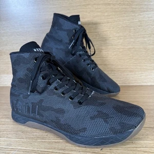 Zapatos para hombre Nobull talla 8,5 Reino Unido 'Outwork High Top' negro camuflaje zapatillas (43 EUR) - Imagen 1 de 20