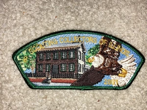 Boy Scout BSA Scouting Collectors of Illinois Eagle Council Strip CSP Patch - Picture 1 of 1