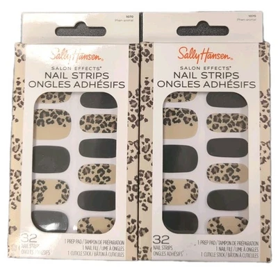 Sally Hansen Salon Effects Nail Strips - 32 Strips in Phen-animal  ✨ Lot Of 2 - Image 1 of 2