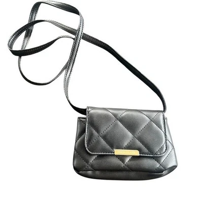 Kendall and Kylie vegan leather micro mini crossbody bag travel tourist - Image 1 of 4