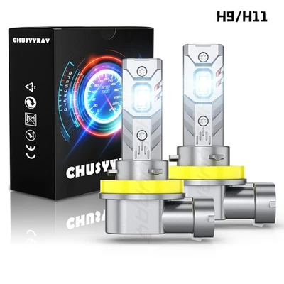 Kit de faros LED H11 H11 bombilla de haz bajo súper brillante para Honda Ridgeline 2017-2019 Foto 1 de 4