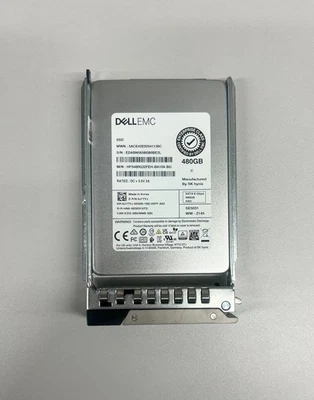 J1TYJ DELL HYNIX 480GB 6G SATA 2.5" SFF SSD SOLID STATE DRIVE HFS480G32FEH-BA10A - Image 1 of 2