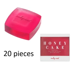 Jabón fragancia rojo rubí pastel miel Shiseido 100 g * 20 piezas Japón - Imagen 1 de 4