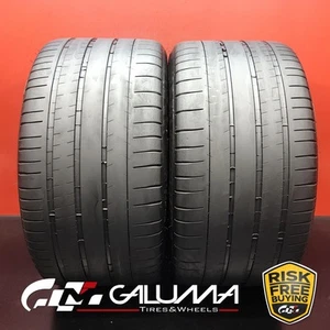 Set of 2 Tires Michelin Pilot Super Sport 315/35ZR20 315/35/20 No Repairs #87801 - Picture 1 of 16