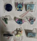 Stitch Disney Pin Lot  of 9 . FREE STITCH LANYARD US SELLER!