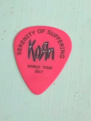 korn tour guitar pick - Image 1 of 2