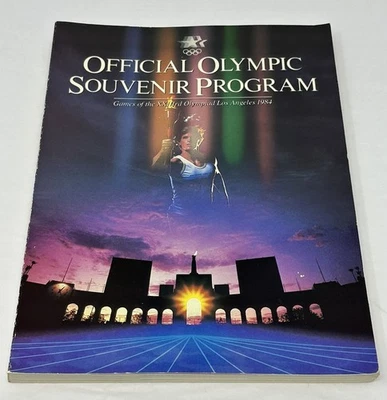 Programa oficial de recuerdos de los Juegos Olímpicos de Los Ángeles 1984 - XXIIIª Olimpiada 324 páginas Foto 1 de 4